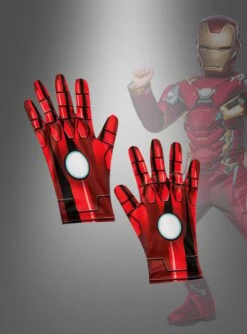 Iron Man Handschuhe Deluxe Für Kinder
