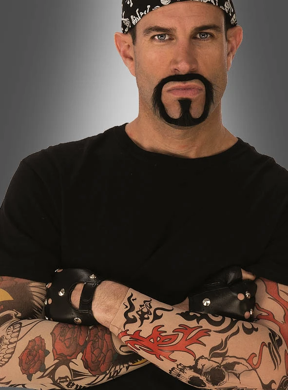 Biker Zubehör Kostümset Für Herren 2 Biker Zubehör Kostümset Für Herren – Bild 2