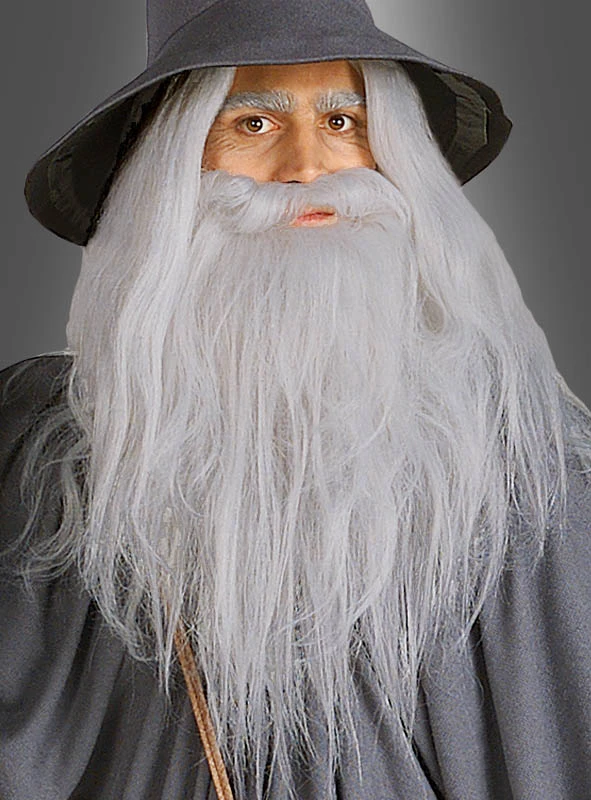 Herr Der Ringe Gandalf Bart Set 1 Herr Der Ringe Gandalf Bart Set