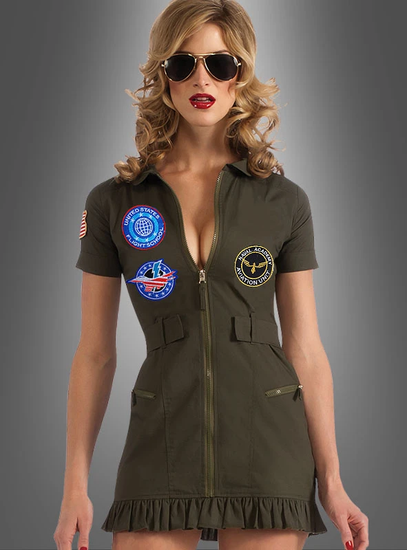 Top Gun Kleid Und Brille 1 Top Gun Kleid Und Brille