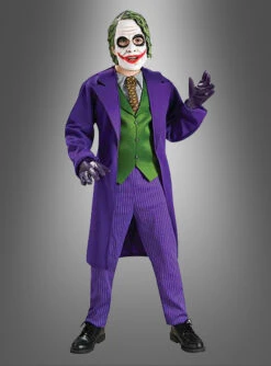 Joker Kostüm Kinder Deluxe Aus Batman The Dark Knight