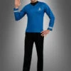 Star Trek Shirt Spock Blau