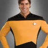 STAR TREK Gelbes Shirt The Next Generation