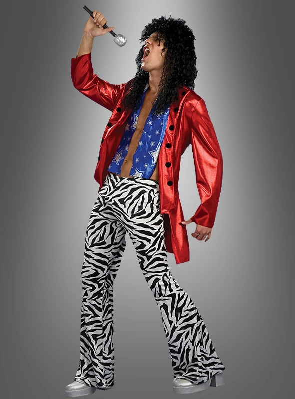Heavy Metal Rockstar Herren Kostüm 1 Heavy Metal Rockstar Herren Kostüm