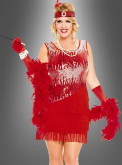 Charleston Paillettenkleid Übergröße -Cosplay-Laden 115 70595q pic3