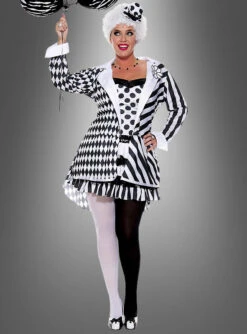 Harlekin Dame Komplettkostüm 7 Harlekin Dame Komplettkostüm -Cosplay-Laden 115 70639 pic4