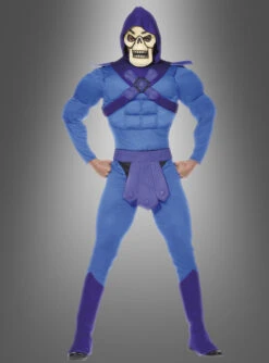 Skeletor Bösewicht Muskel Kostüm Erw.