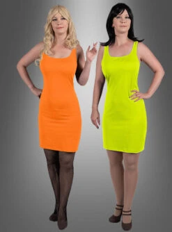 Bodycon Kleid Figurbetont In Neonfarben