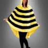 Biene Poncho Aus Kuschelweichem Plüsch S-XXXL