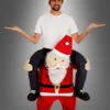 Huckepackkostüm Weihnachtsmann