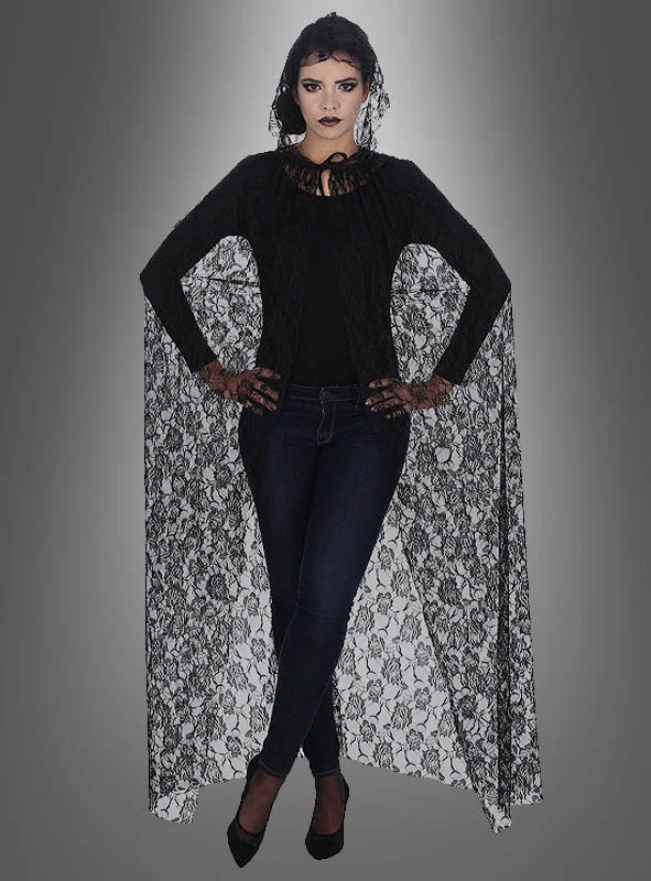 Deluxe ärmelloser Umhang Aus Spitze 1 Deluxe ärmelloser Umhang Aus Spitze