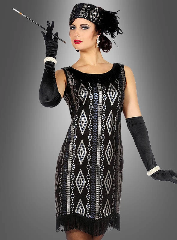 Luxus Paillettenkleid Gatsby Girl 1 Luxus Paillettenkleid Gatsby Girl