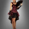 Burlesque Kleid Rot