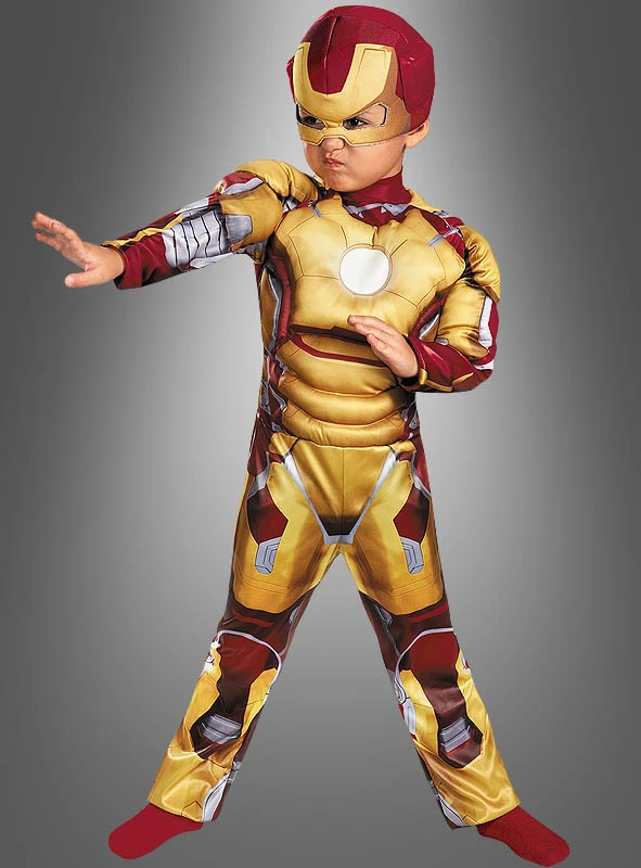 Iron Man 3 Kinderkostüm Gold 1 Iron Man 3 Kinderkostüm Gold