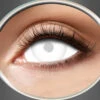 40 % Mini Sclera Blind White Kontaktlinsen Weiß