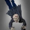 Kriechender Zombie Animiert Mit Sound 140cm