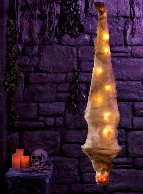 Leuchtende Mumie Im Kokon 115cm 2 Leuchtende Mumie Im Kokon 115cm – Bild 2