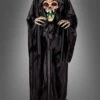 Buckeliger Reaper Skelett Figur Animatronics 160cm