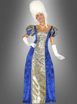 Blaue Baronin Damenkostüm