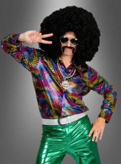 Disco Fever Rainbow Glitter Hemd