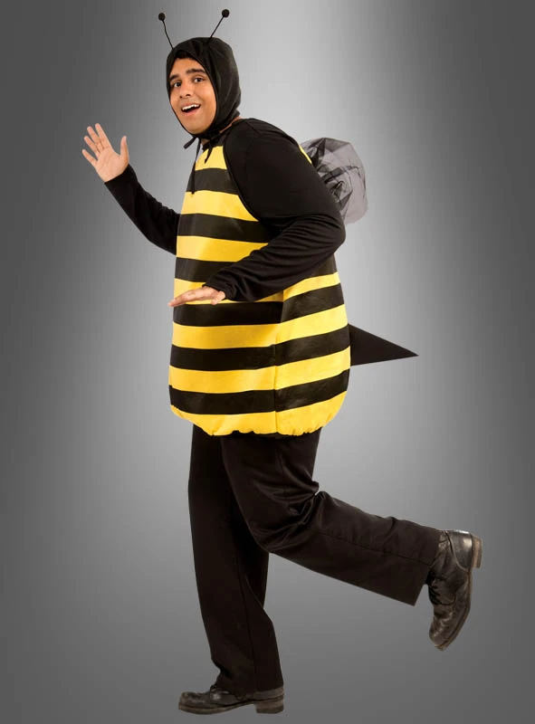 Klassisches Bienenkostüm XXL 2 Klassisches Bienenkostüm XXL – Bild 2