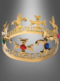 Königskrone Aus Metall In Gold