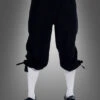 Schwarze Kniebundhose Barock