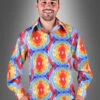 Hippie Hemd Batik Für Herren