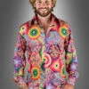 Funky Neon Hemd Herren