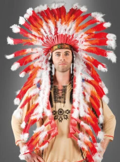 Deluxe Häuptling Indianer Federschmuck 5 Deluxe Häuptling Indianer Federschmuck -Cosplay-Laden 6 60704 pic3