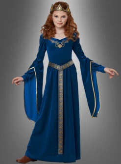 Mittelalter Kleid Bluebird Kinderkostüm
