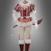 Böser Clown Damenkostüm