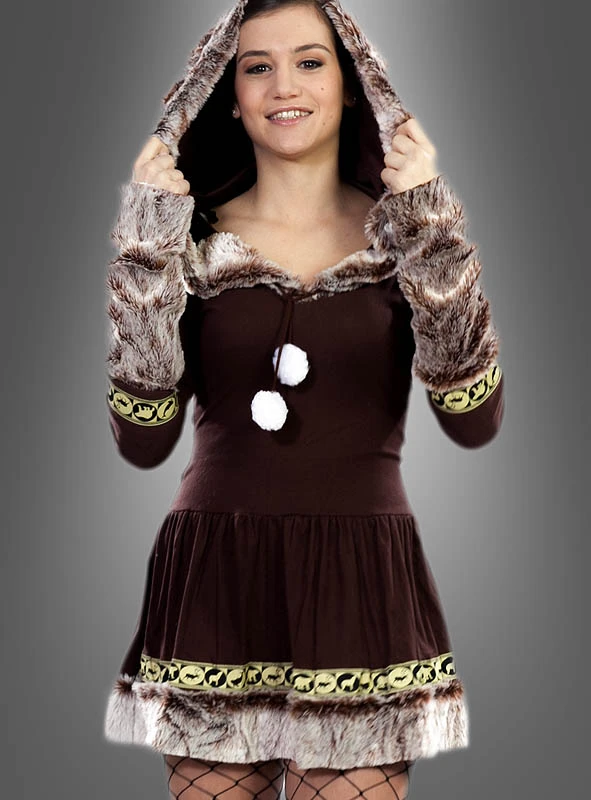 Sexy Eskimo Kostüm 2 Sexy Eskimo Kostüm – Bild 2