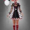 Clown Kleid Pippa Für Damen