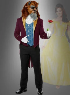 Biest Märchenkostüm Für Herren Mit Maske