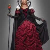 Herzkönigin Kostüm Ballkleid Deluxe