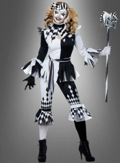 Harlekin Clown Für Damen