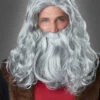 Graue Perücke Und Bart Da Vinci