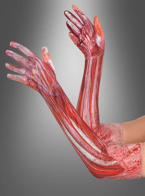 Bedruckte Handschuhe Abgezogene Haut 1 Bedruckte Handschuhe Abgezogene Haut