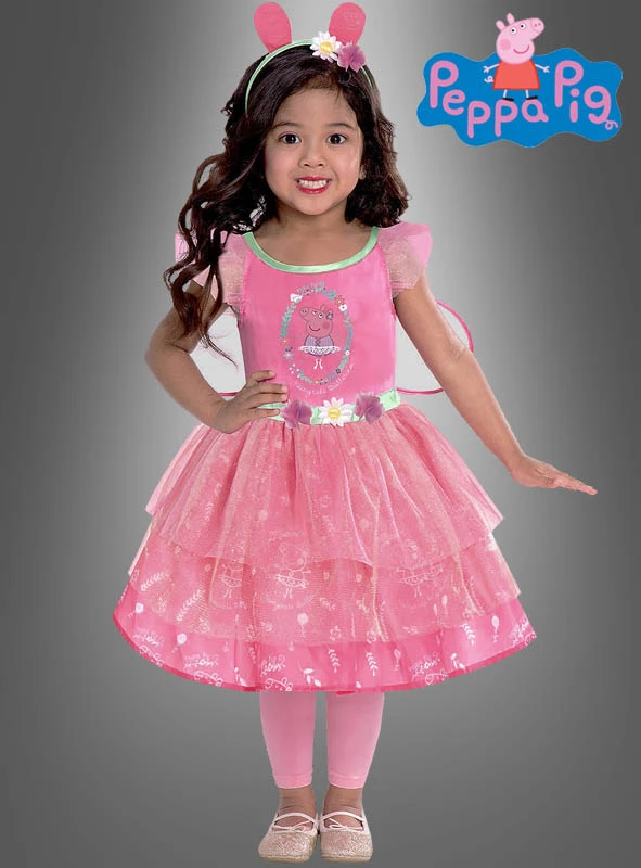 Peppa Pig Feenkleid Für Mädchen 1 Peppa Pig Feenkleid Für Mädchen