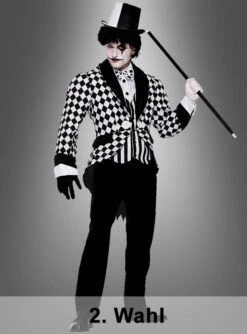 2. Wahl Pierrot Kostüm Herren