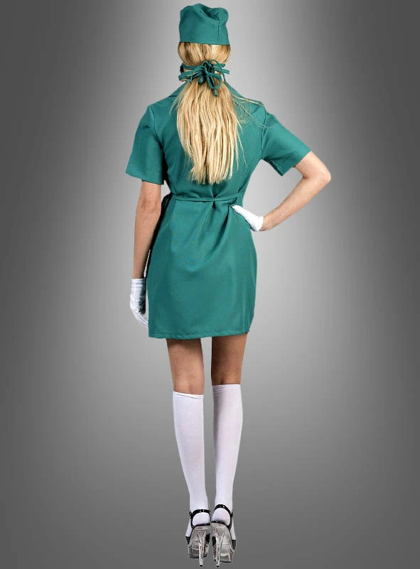 OP Schwester Kostüm Wickelkleid 2 OP Schwester Kostüm Wickelkleid – Bild 2