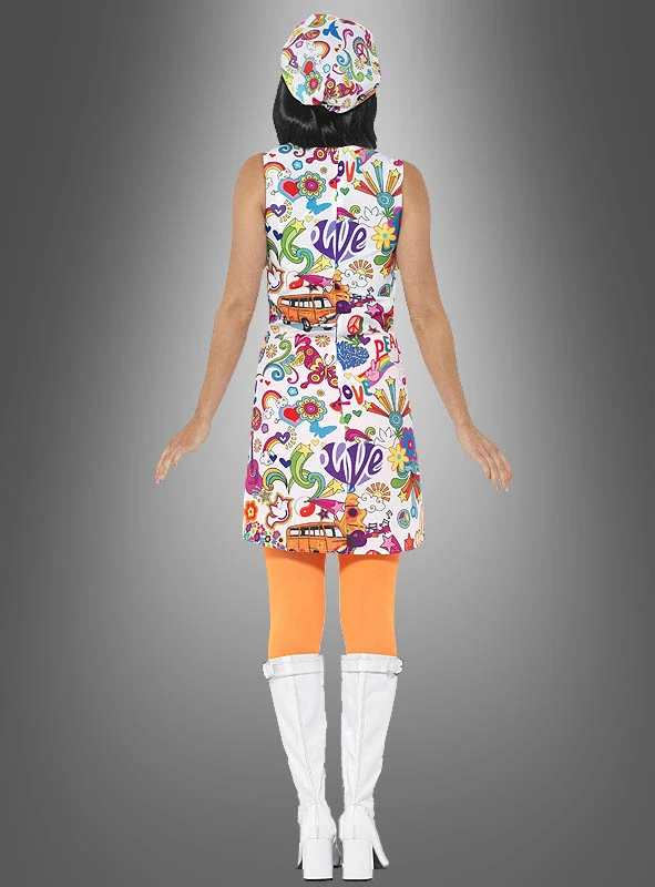 Kleid Hippie Style Für Damen – Bild 3