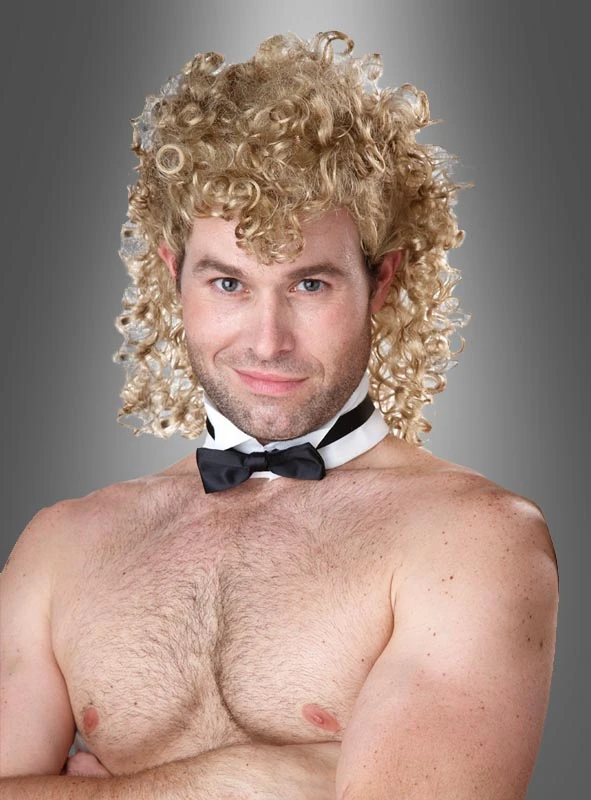 Dauerwelle Lockenperücke 80er Jahre 2 Dauerwelle Lockenperücke 80er Jahre – Bild 2