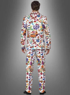 Bunter Anzug Hippie Style 3-teilig 6 Bunter Anzug Hippie Style 3-teilig -Cosplay-Laden flower power anzug mit krawatte 89cbeffa11 3