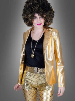 Glänzende Disco Jacke Damen Gold Oder Silber 5 Glänzende Disco Jacke Damen Gold Oder Silber -Cosplay-Laden glanzjacke discokostuem damen gold silber 0513aa229e 3