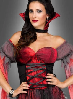 Blutige Gräfin Damenkostüm -Cosplay-Laden halloween teufelin satan vampir kostuem 210ca93042 3