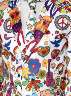 Bunter Anzug Hippie Style 3-teilig 7 Bunter Anzug Hippie Style 3-teilig -Cosplay-Laden herrenazug bunter hippie muster 60er jahre 65080dd8b1 4