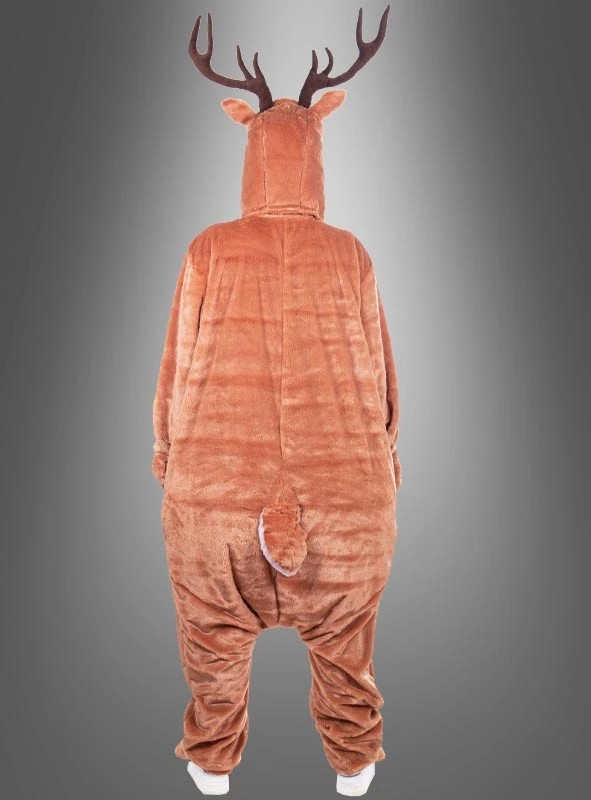 Hirsch Kostüm Aus Plüsch 2 Hirsch Kostüm Aus Plüsch – Bild 2