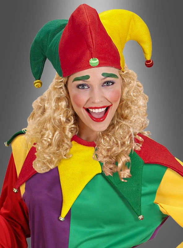 Narrenkappe Und Kragen Kostümset Unisex 2 Narrenkappe Und Kragen Kostümset Unisex – Bild 2